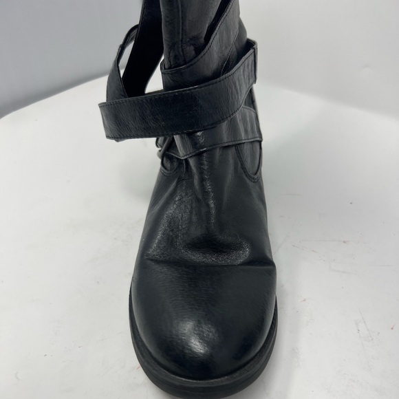 Steve Madden Ellle leather boots in black size 8.5 - Picture 13 of 14